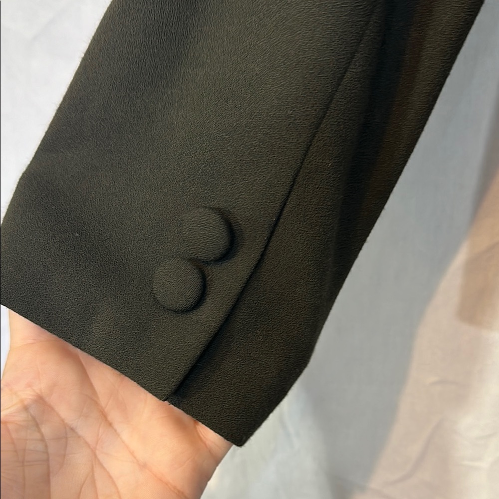 Kasper Black Double-Breasted Jacket - image 4